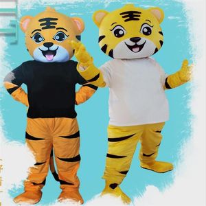 Nieuwe mascotte kostuums Teigetje cartoon pop kleding tijger wandelen rekwisieten kleding karakter hoofddeksels leuke cartoon209S