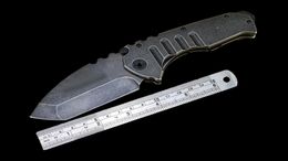 New Medford Armored Forces Hourdeux couteau pliant D2 Blade G10 Gandage de chasse extérieure Self-défense Couteaux de poche ZT 0456 SMF Doc BM 36622848