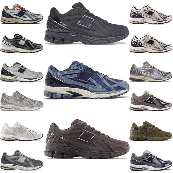 Nuevos hombres 1906R 1906d Mujeres corriendo para hombres Black Magnet Exclusivo Blacktop Mindful Grey Eclipse Pack Pack Sikver Metalic Trainers Sports Sports