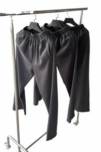 Nouveaux hommes 23FW archives lointaines de ce que nous avons gris poches confortable Cott Parkour Sweat pantalons décontractés pantalons de survêtement #713 P7XE #