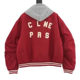 Nouveaux hommes et femmes Manteaux Sweats à capuche Designer Survêtement CE Lettre Femmes Coupe-vent Veste Tops Varsity Veste Baseball Uniforme Mode Coton Veste chaude Star1922