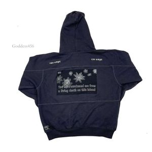 Nieuwe mannen en vrouwen leven bewegen Retro Street Joint uitgestorven bloemenvulling hoodie ce trui goedkope loe