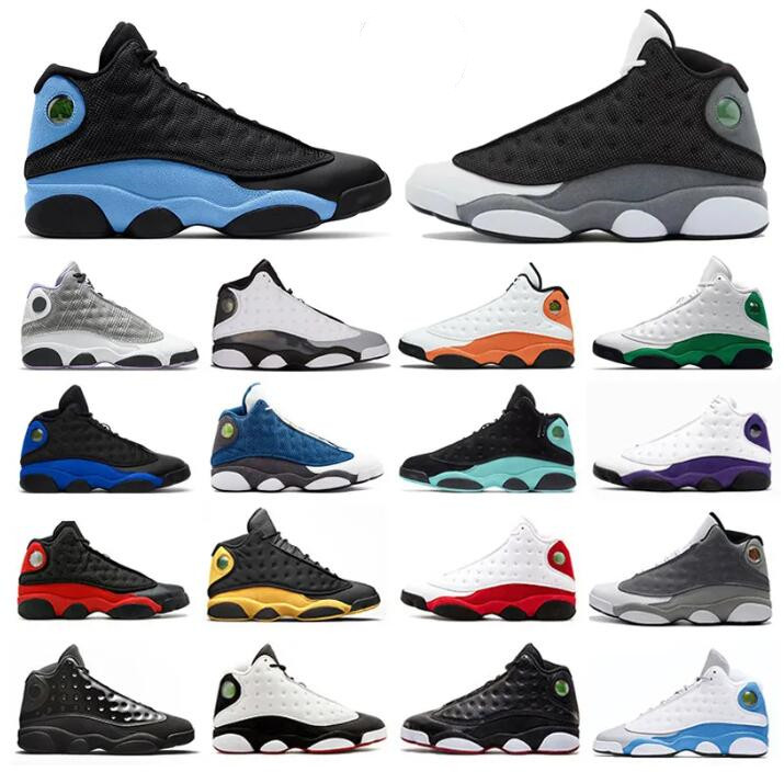 Новый Jumpman 13 13s Black Flint Mens Basketball Shoes