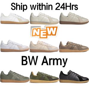 Nuevos hombres BW Army entrenadores mujeres zapatos para correr Wonder White Azul Negro Oliva marrón verde claro bronceado beige diseñador para hombre entrenador para mujer zapatillas de deporte EUR 36-45 EE. UU. 5-11