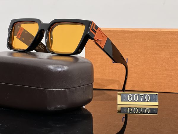 Nuevos hombres Marca clásica Gafas de sol retro para mujeres 2024 Diseñador de lujo Gafas Bandas Bandas Marco de metal Diseñadores Gafas de sol Mujer Fábrica Caja de regalo al por mayor