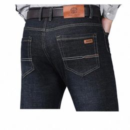 Nieuwe Mannen Klassieke Jeans Jean Homme Pantales Hombre Mannen Mannen Zachte Zwarte Biker Masculino Denim Overalls Heren Broek Maat 32-38 s12i #