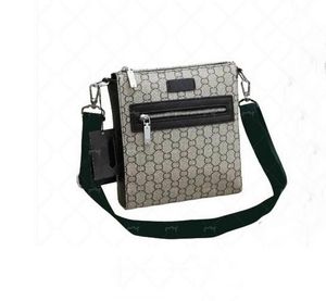 Nieuwe mannen Crossbody schoudertas stijlen Verschillende maten handtas luxe ontwerpers tassen pochette Meerdere zakken mode Messenger bag hi gh kwaliteit 21 cm kaqi