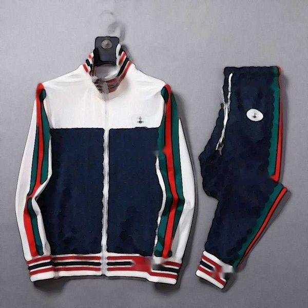 Nouveaux hommes mode survêtements lettres classiques impression pièces tenues survêtement pour hommes costumes de sport costume de sport hommes vestes à capuche Jogger ensembles sportifs