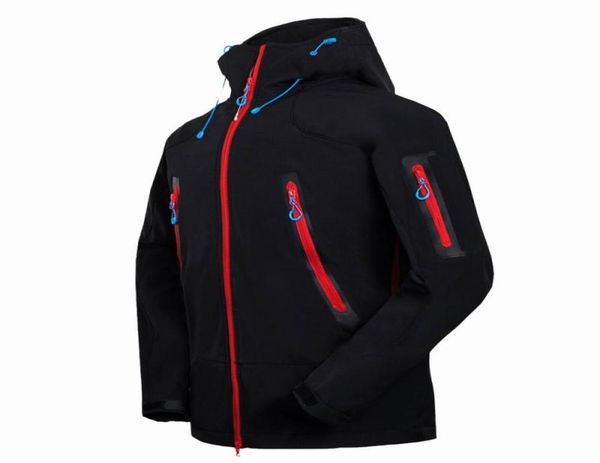 nouveaux hommes HELLY veste hiver à capuche Softshell pour coupe-vent et imperméable manteau souple Shell veste HANSEN vestes manteaux 164029290335