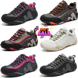 Nuevos zapatos de senderismo para hombre, zapatillas de senderismo al aire libre, zapatillas de montaña, malla antideslizante, transpirables, escalada en roca, calzado deportivo atlético para hombre 39-45