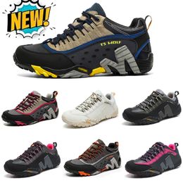 nuovi uomini scarpe da trekking outdoor trail trekking mountain sneakers mesh antiscivolo traspirante arrampicata su roccia scarpe da ginnastica da uomo sportive scarpe sportive taglia 39-45