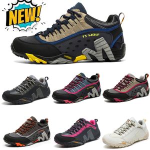 Nouveaux hommes chaussures de randonnée en plein air Trail Trekking montagne baskets antidérapant maille respirant escalade athlétique hommes formateurs chaussure de sport Eur 39-45