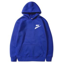 Nieuwe mannen hooded sweatshirt merk LOGO print hoodie effen kleur kleding hiphop trui hoodies plus size streetwear