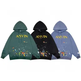 Nieuwe heren hoodie Heren ontwerpers Truien Heren Allover lette tech truien bedrukt otton gebreid ronde hals dames letter Paris high-end hoodies Klassieke retrostijl