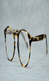 Nouveaux hommes verres optiques Cadre des lunettes d'Oliver Marque des lunettes rondes vintage Cadres pour femmes verres de myopie OV5241 avec B3619263 d'origine