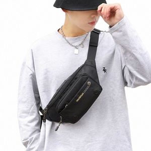 Nouveaux hommes poches tendance occasionnel mobile phe menger sac à bandoulière oblique sac à dos fronde sac de poitrine femmes poches de sports de plein air U1Zg #