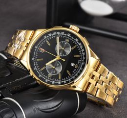 Nouvelles montres masculines et féminines, montre de bowl de luxe haut de gamme, sangle en acier inoxydable à la mode AAA, montre de quartz imperméable de design, six broches en cuir sportif # 103