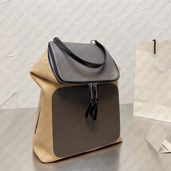 Nouveau sac à dos pour hommes Sac à bandoulière en cuir véritable Sac loewees Sac fourre-tout de luxe 5A Sac à main de haute qualité Sac d'école pour hommes et femmes Sac de voyage de marque de luxe