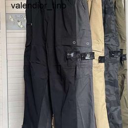 Nuevos hombres Brújula Marca piedras Isla Pantalones cargo Hombres Piedra Pantalones largos Hombre Jogger Monos Pantalones tácticos Diseñador transpirable Joggers pantalones