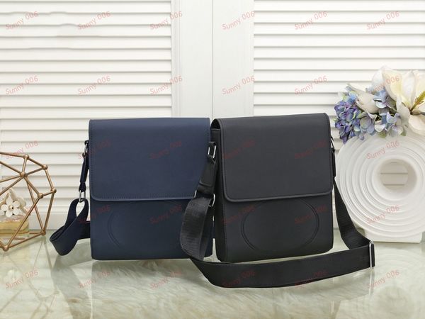 Bolso minimalista de lona de diseñador para hombre, diseño de bolso de un solo hombro, conveniente para salir, bolsos de teléfono de lujo de gran capacidad