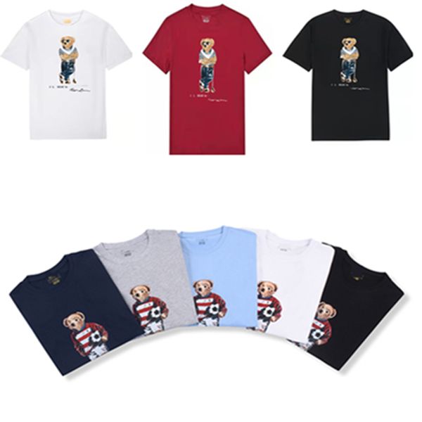 NOUVEAU créateur pour hommes Polo T-shirt pour hommes et femmes Tops pour hommes décontractés en peluche en peluche de chute de coton de haute qualité