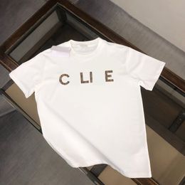 Nouveau designer pour hommes été haut de gamme personnalisé coton commun imprimé lettre T-shirt pour hommes tendance d'animation jouer marque hommes un T-shirt pour femmes lâche vêtements à manches courtes XS-Lqiao