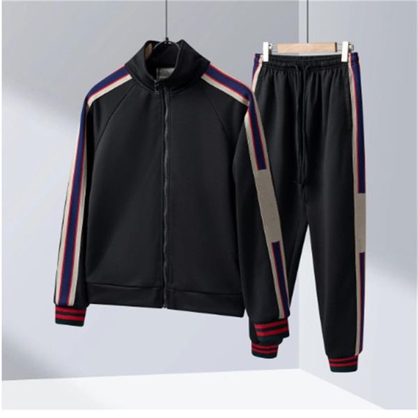 Novos fatos de treino de designer masculino 2 peça roupa jogging ternos conjunto casual manga longa esportes sweatsuits masculino zíper jakcets ternos 239z