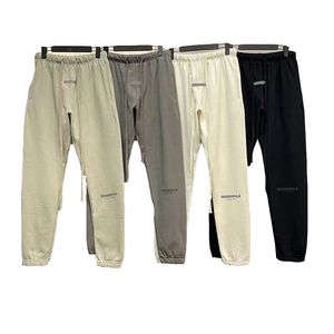 Nouveaux hommes FOG double ligne ESS coton cordon réfléchissant pantalons de survêtement surdimensionnés décontractés pantalons longs de rue pour hommes et femmesS-XL
