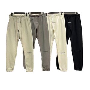 Nouveaux hommes FOG Double ligne ESS coton cordon réfléchissant décontracté surdimensionné pantalons de survêtement haute rue pantalons longs pour hommes et femmes-xl