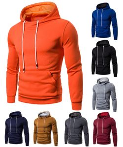 Heren Hoodies Sweatshirts Mens Streetwear Spring Herfst Pullover Hooded Mannen Solid Color Sweatshirt Tops Harajuku