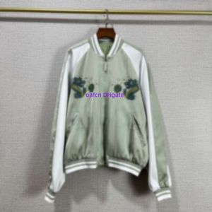 Nieuwe herenjas Luxe jas met capuchon - Amerikaanse maat jas - Hoge kwaliteit designerjas voor heren Vroege lente het jaar van de Loong geborduurd bomberjack 888