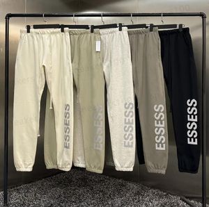 Nuevos pantalones para hombres Fog doble línea ess algodón reflectante sorteo casual de gran tamaño suelto elástico sudor de chándal high street joggers largos pantalones para hombres