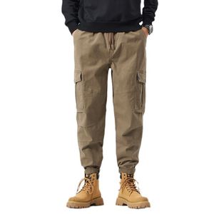 Nouveaux pantalons pour hommes montrent des pantalons de travail hauts et fins pour hommes durables automne et hiver pantalons longs confortables en coton décontractés pour hommes leggings multi-poches