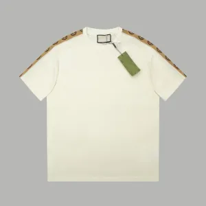 NIEUW Plus-T-shirts voor heren Polo's t-shirts mode Ronde hals geborduurd en bedrukt zomerkleding in polarstijl met puur katoen r2222f