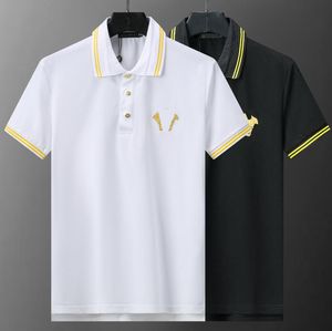 Nuevas camisetas para hombres de polo de verano manga corta transpirable polos polos delgados fit casual wear camiseta