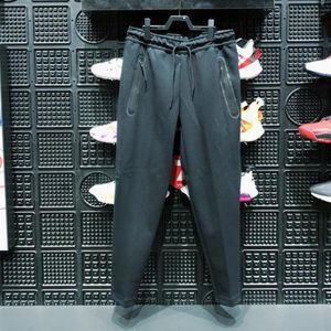 Pantalon de sport en tissu de coton pour hommes, nouvelle collection, en polaire technique, décontracté, CU4502250t