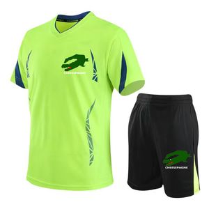 Nieuwe herensportkleding Gym fitnesskleding Voetbaltrainingssweater Jogging herensportkleding met print Sportkleding