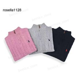 Nouveaux pulls pour hommes Pull pour hommes Designer Zipper Sweat à capuche à manches longues tricoté marque de mode col hommes femme Laurens pull de broderie