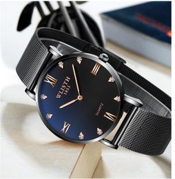 Nieuwe heren dunne modehorloge student waterdichte quartz horloges is een en stijlvol