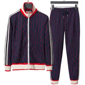 Nuevos hombres chándal diseñador tecnología cremallera manga larga sudaderas con capucha chaquetas pantalones conjuntos de ropa deportiva mujer carta bordada jogger ocio sudadera M-3XL