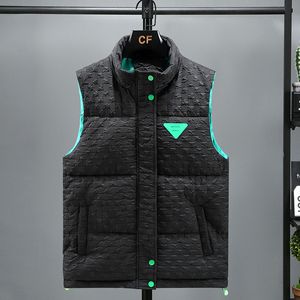 New Men's Vests 2024 Hiver Designer Brand Businet Casual Pocket Warm Washing Gift Men Automne Tenues Sans mante