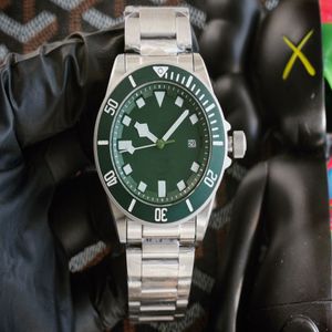 Nieuw herenhorloge automatisch mechanisch uurwerk roestvrijstalen zakelijke watch256D