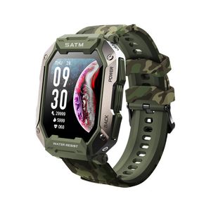 Nouveaux hommes montre intelligente 5ATM IP68 étanche natation surveillance de la santé 24 Modes de sport montres Smartwatch pour IOS