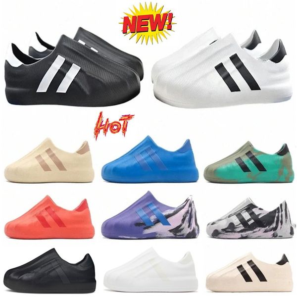 Nouveaux hommes printemps chaussures décontractées AdiFOM Superstar Triple noir noyau blanc argile Strata plate-forme mocassins à lacets chaussures plates à enfiler baskets femmes Designer Athleisure chaussures