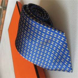 Nouveaux hommes cravates mode cravate en soie 100% concepteur Lette cravate Jacquard classique tissé à la main cravate pour hommes mariage décontracté et affaires cravates avec boîte d'origine 688