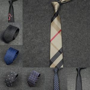 Nieuwe mannen verbinden Fashion Silk Tie Designer Jacquard Classic Woven Handmade Necky For Men Wedding Casual en zakelijke stropdas luxe stropdas