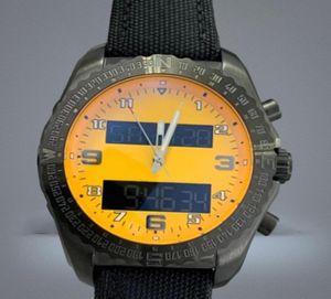 Les nouveaux hommes regardent le point horaire du Pointeur électronique Double Dispus de quartz pour hommes montres de luxe chronographe wristwatc8540810