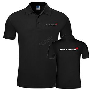 Polo shirt korte mouw vrouw zomerbedrijf polo shirt casual McLaren ademende solide kleur 210329