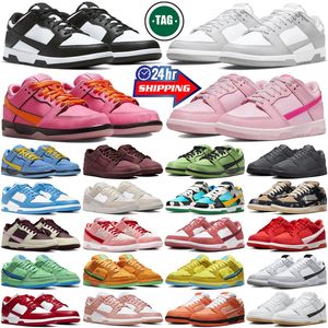 Designer Panda hardloopschoenen sneakers voor heren dames Outdoor Universiteit Blauw Rood Drievoudig Roze Grijs Fog GAI Lobster Rose Whisper heren dames trainers Sport hardlopers