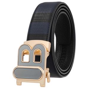 Nieuwe mannen Women Designer Belt Letter B Automatische gesp jeans West Belt Breedte 3.8cm zakelijke casual riem groothandel